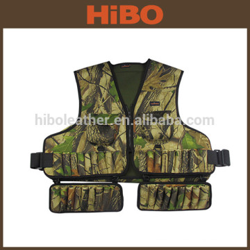 Tourbon hunting camo neoprene wading vest with removable shell holder